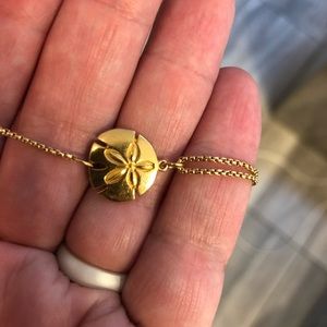 Alex and ani sand dollar bracelet.